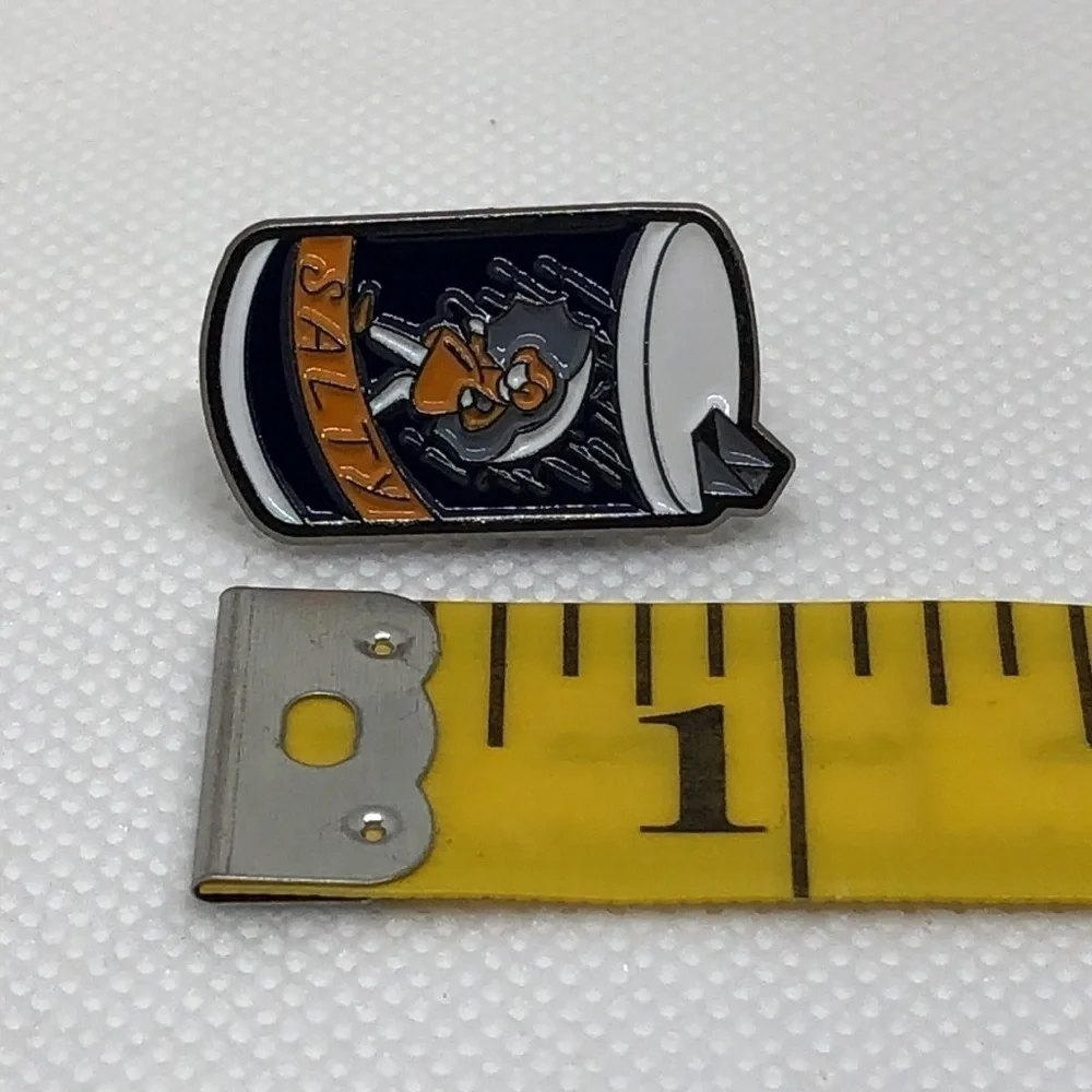 3/$25 “Salty” Sarcastic Pin Badge Brooch